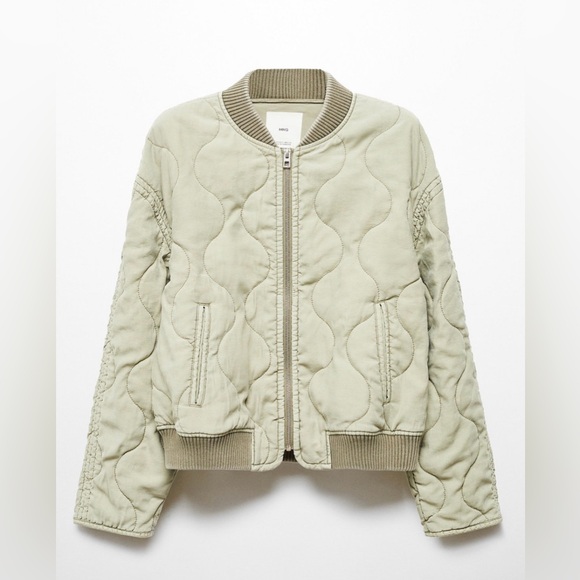 Mango Bomber Jacket - Picture 3 of 6